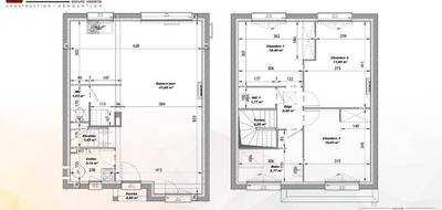 Terrain et maison à Bouttencourt en Somme (80) de 88 m² à vendre au prix de 172600€ - 4