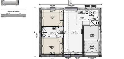 Terrain et maison à Dangeul en Sarthe (72) de 55 m² à vendre au prix de 147700€ - 2