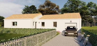 Terrain et maison à Le Champ-Saint-Père en Vendée (85) de 110 m² à vendre au prix de 268400€ - 1