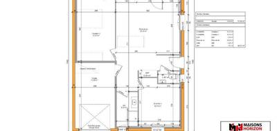 Terrain et maison à Pommérieux en Moselle (57) de 65 m² à vendre au prix de 259999€ - 3