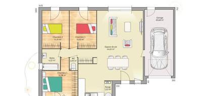 Terrain et maison à Yerres en Essonne (91) de 90 m² à vendre au prix de 474000€ - 4