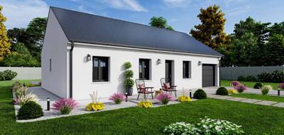 Terrain et maison à Mosnes en Indre-et-Loire (37) de 94 m² à vendre au prix de 242519€ - 1