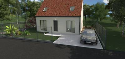 Terrain et maison à Châtres en Seine-et-Marne (77) de 90 m² à vendre au prix de 329000€ - 1