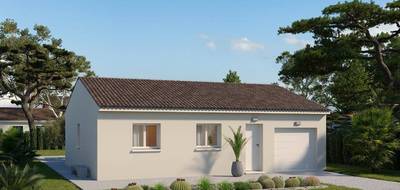 Terrain et maison à Saint-Michel-en-l'Herm en Vendée (85) de 71 m² à vendre au prix de 187925€ - 1