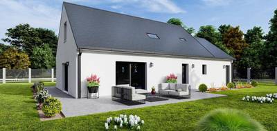 Terrain et maison à Gizeux en Indre-et-Loire (37) de 99 m² à vendre au prix de 240609€ - 2