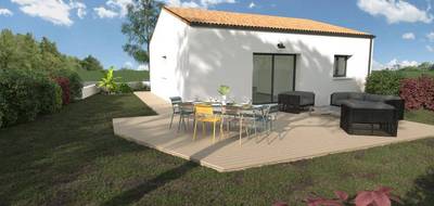 Terrain et maison à Commequiers en Vendée (85) de 70 m² à vendre au prix de 185900€ - 2