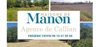 Terrain à Montauroux en Var (83) de 520 m² à vendre au prix de 233000€ - 1