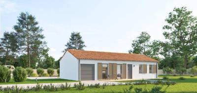 Terrain et maison à Saint-Médard-de-Mussidan en Dordogne (24) de 60 m² à vendre au prix de 142280€ - 1