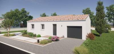 Terrain et maison à Saint-Palais-sur-Mer en Charente-Maritime (17) de 70 m² à vendre au prix de 346900€ - 1