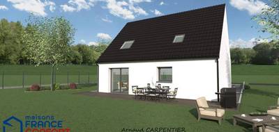 Terrain et maison à Rivière en Pas-de-Calais (62) de 95 m² à vendre au prix de 257132€ - 2