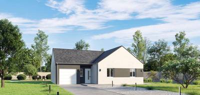 Terrain et maison à Dhuizon en Loir-et-Cher (41) de 93 m² à vendre au prix de 201595€ - 1