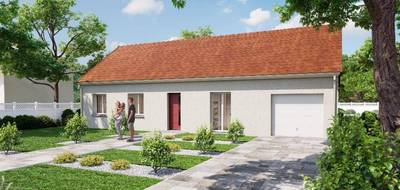 Terrain et maison à Saint-Marcel en Indre (36) de 91 m² à vendre au prix de 212600€ - 1