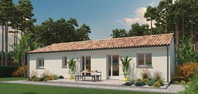 Terrain et maison à Capian en Gironde (33) de 64 m² à vendre au prix de 208106€ - 2