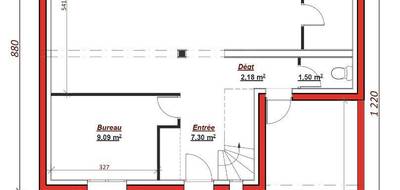 Terrain et maison à Dreux en Eure-et-Loir (28) de 115 m² à vendre au prix de 373635€ - 3