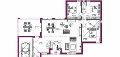 Terrain et maison à Renung en Landes (40) de 108 m² à vendre au prix de 314000€ - 3