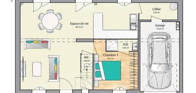 Terrain et maison à Lagny-sur-Marne en Seine-et-Marne (77) de 90 m² à vendre au prix de 419000€ - 4