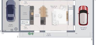 Terrain et maison à Tigery en Essonne (91) de 120 m² à vendre au prix de 679507€ - 4