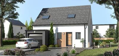 Terrain et maison à Saint-Évarzec en Finistère (29) de 102 m² à vendre au prix de 277312€ - 1