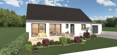 Terrain et maison à La Forest-Landerneau en Finistère (29) de 90 m² à vendre au prix de 320900€ - 1