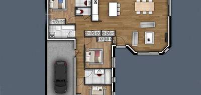 Terrain et maison à Acquigny en Eure (27) de 109 m² à vendre au prix de 263700€ - 3