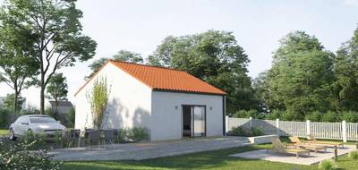 Terrain et maison à Le Loroux-Bottereau en Loire-Atlantique (44) de 70 m² à vendre au prix de 293261€ - 2