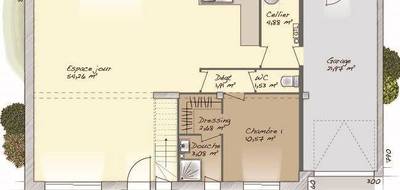 Terrain et maison à Samois-sur-Seine en Seine-et-Marne (77) de 117 m² à vendre au prix de 399138€ - 4