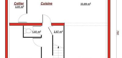 Terrain et maison à Taverny en Val-d'Oise (95) de 110 m² à vendre au prix de 576000€ - 4