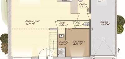 Terrain et maison à Amfreville-Saint-Amand en Eure (27) de 100 m² à vendre au prix de 258000€ - 4