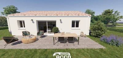 Terrain et maison à Saint-Médard-d'Aunis en Charente-Maritime (17) de 80 m² à vendre au prix de 228000€ - 2