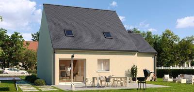 Terrain et maison à La Guierche en Sarthe (72) de 90 m² à vendre au prix de 243000€ - 2