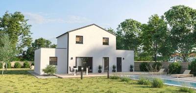 Terrain et maison à Moutiers-les-Mauxfaits en Vendée (85) de 95 m² à vendre au prix de 283471€ - 1