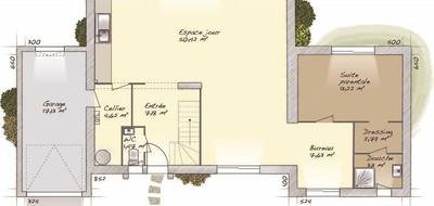 Terrain et maison à La Haye-Malherbe en Eure (27) de 125 m² à vendre au prix de 379500€ - 4