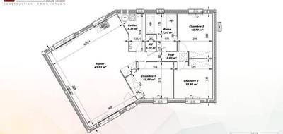 Terrain et maison à Saint-Quentin-la-Motte-Croix-au-Bailly en Somme (80) de 93 m² à vendre au prix de 192000€ - 4