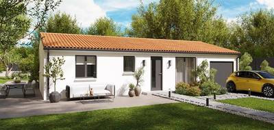 Terrain et maison à Houlette en Charente (16) de 79 m² à vendre au prix de 164073€ - 1