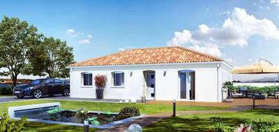 Terrain et maison à Angeac-Champagne en Charente (16) de 89 m² à vendre au prix de 173596€ - 3