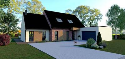 Terrain et maison à Hamel en Nord (59) de 165 m² à vendre au prix de 429000€ - 1