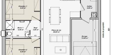 Terrain et maison à Chaumes-en-Retz en Loire-Atlantique (44) de 55 m² à vendre au prix de 219500€ - 3