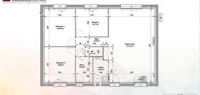 Terrain et maison à Fresney en Eure (27) de 71 m² à vendre au prix de 207000€ - 4