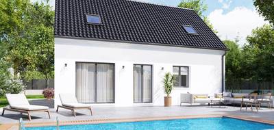 Terrain et maison à Ville-Saint-Jacques en Seine-et-Marne (77) de 100 m² à vendre au prix de 281437€ - 2