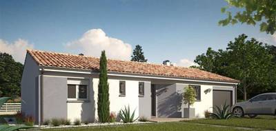 Terrain et maison à Arbanats en Gironde (33) de 85 m² à vendre au prix de 274232€ - 1