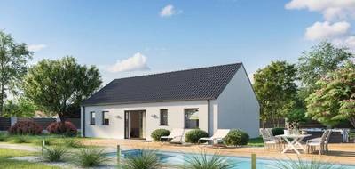 Terrain et maison à Saint-Gervais-en-Belin en Sarthe (72) de 78 m² à vendre au prix de 205357€ - 2