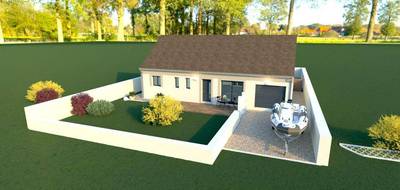 Terrain et maison à Saint-Vigor-le-Grand en Calvados (14) de 90 m² à vendre au prix de 207000€ - 1