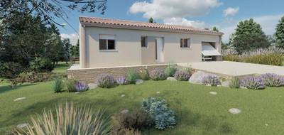 Terrain et maison à Prignac-et-Marcamps en Gironde (33) de 80 m² à vendre au prix de 216625€ - 1