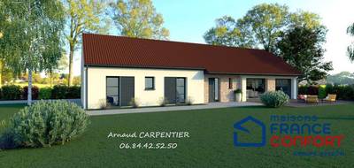 Terrain et maison à Carvin en Pas-de-Calais (62) de 110 m² à vendre au prix de 266245€ - 1