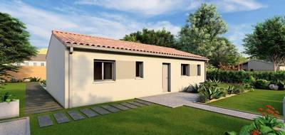 Terrain et maison à Saugnac-et-Cambran en Landes (40) de 80 m² à vendre au prix de 213900€ - 2