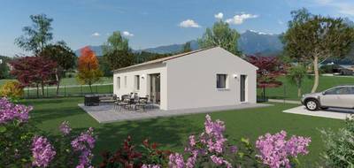 Terrain et maison à Saint-Quentin-la-Poterie en Gard (30) de 88 m² à vendre au prix de 293400€ - 1
