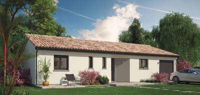 Terrain et maison à Montussan en Gironde (33) de 90 m² à vendre au prix de 283078€ - 1