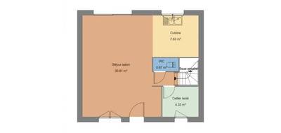 Terrain et maison à Gourhel en Morbihan (56) de 86 m² à vendre au prix de 214000€ - 4