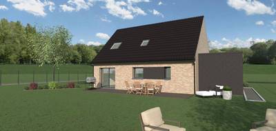 Terrain et maison à Carvin en Pas-de-Calais (62) de 115 m² à vendre au prix de 332000€ - 2