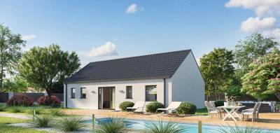 Terrain et maison à Montlouis-sur-Loire en Indre-et-Loire (37) de 78 m² à vendre au prix de 283157€ - 2